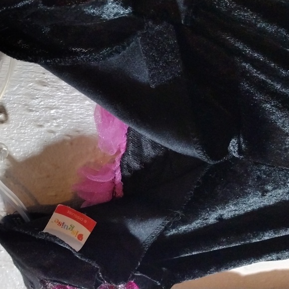 Disguise ,Size 5,Witch Costume - Black and Pink - Picture 7 of 8